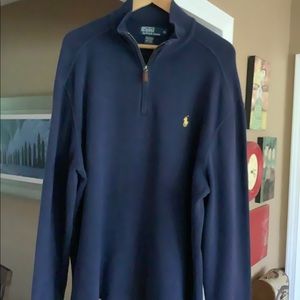 Polo navy blue pullover